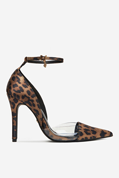 DeeZee Γυναικείες Γόβες με Χαμηλό Τακούνι Μπεζ Στιλέτο 37