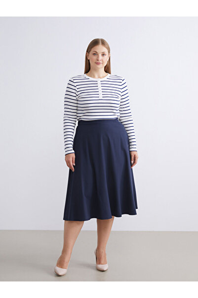 LC Waikiki A-Line Skirt with Elastic Waist