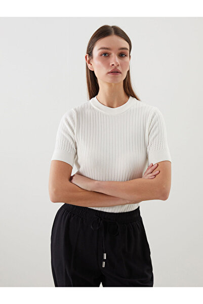 LC Waikiki Pulover LCW Modest Crewneck pentru femei (W5)