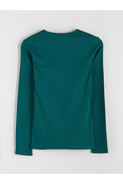 LC Waikiki Green Crew Neck Women's T-Shirt