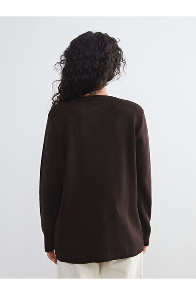 LC Waikiki Bisiklet Yaka Kadın Triko Hırka