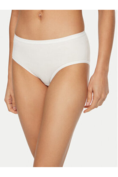 Triumph Γυναικείο σετ 2 ζευγαριών κλασικά ψηλόμεσα σλιπ 10225046 Λευκό