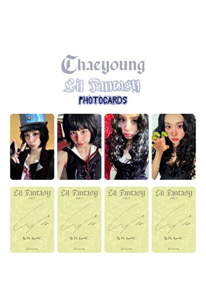 Kpop Dünyasi TWICE Chaeyoung «Lil Fantasy» Набір фотокарток 2