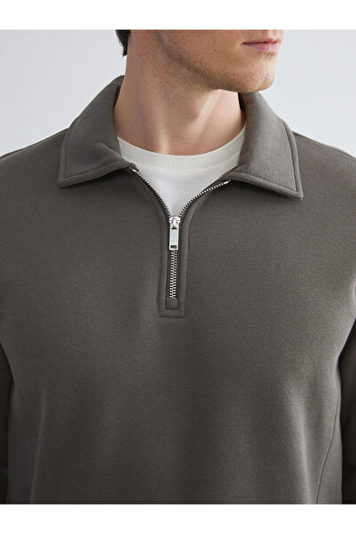 LC Waikiki Vizyon Yeni Sezon Polo Yaka Erkek Sweatshirt