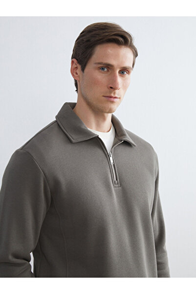 LC Waikiki Vizyon Yeni Sezon Polo Yaka Erkek Sweatshirt