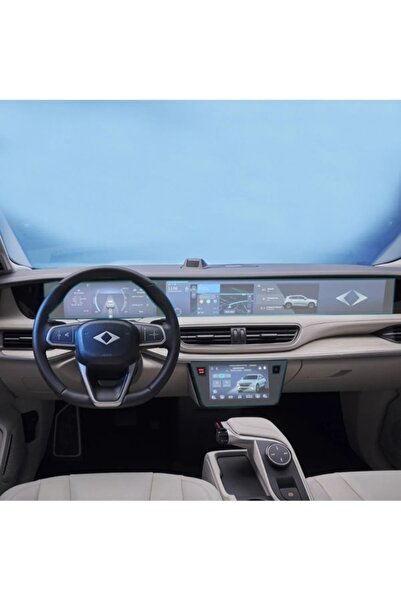 GLASOR TOGG T10X Gösterge Bilgi Ekranları Uyumlu Set 9H Nano Ekran Koruyucu