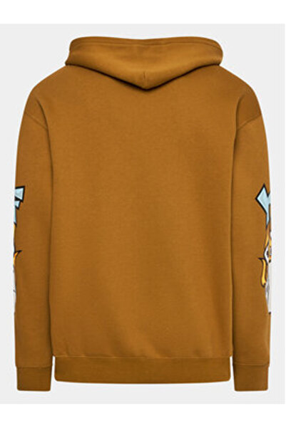 HUF Ανδρικό Φούτερ pf00571 Καφέ