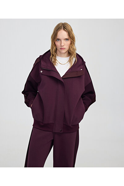 İpekyol Fabric Mix Colorblock Sweatshirt