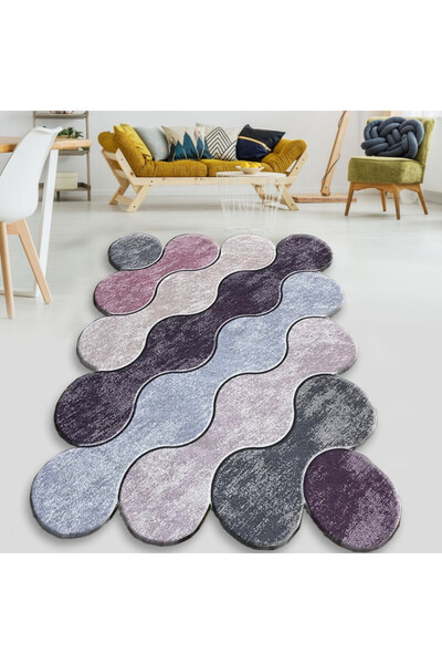 Chilai Home Carpet 959CHL2327, 80x120 cm, Polyester, , 10 mm, Multicolor