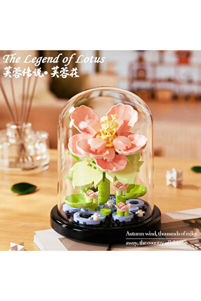 Choice1 7234 Diy Micro Flower Building Blocks Mini Bricks Particles Eternal Life Flowers Home Decoration Ass