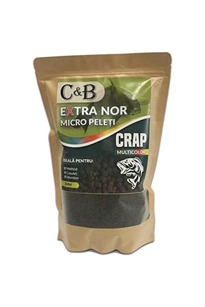 C&B Micro Pelete Extra Nor, Multicolore, 2mm, 1kg