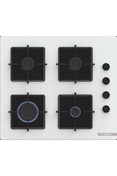 Bosch Beyaz 3 lü Ankastre Set (HUA717BV0T-POP6C2P31O-DWK63PJ20T)- Buhar Destekli - Fırın Matı ile