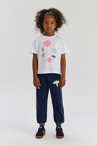 Tyess Girl White Sweatshirt