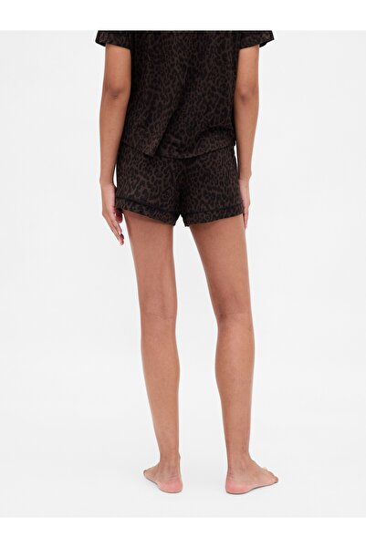GAP Kadın Kahverengi Modal Pijama Şort