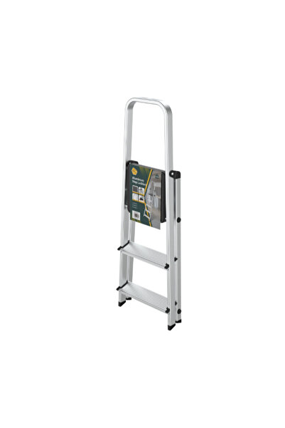 HONEYBEE 3-Step Aluminium Foldable Step Ladder