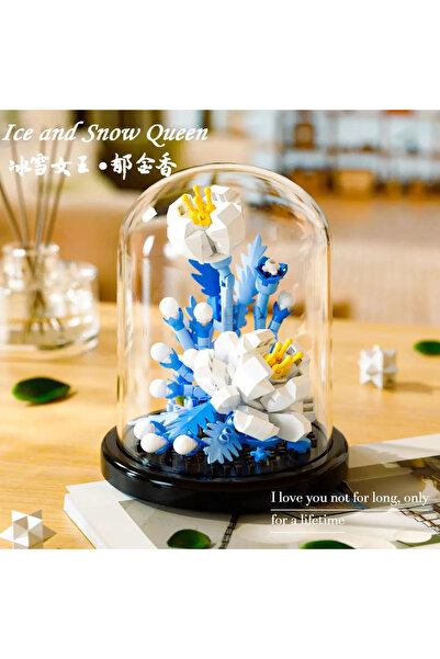 Choice6 7238 Diy Micro Flower Building Blocks Mini Bricks Particles Eternal Life Flowers Home Decoration Ass