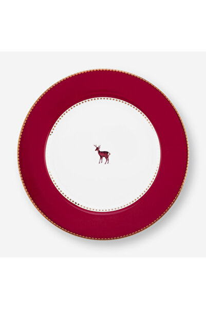 Pip Studio Love Birds Kırmızı Porselen Kahvaltı Tabağı 21 Cm