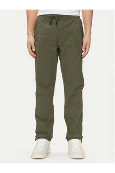 Pepe Jeans Ανδρικό παντελόνι από ύφασμα PM211685 Χακί
