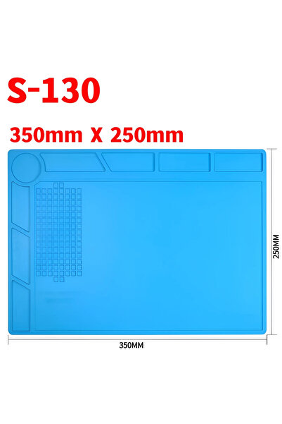 Choice7 S-130 350 X 250mm Heat Insulation Working Mat Heat-resistant Solderin...