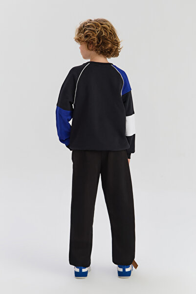 Nebbati Boy Black Sweatshirt