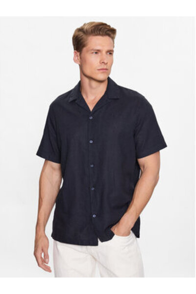 Pepe Jeans Ανδρικό Πουκάμισο PM307759 Μπλε Σκούρο Μπλε