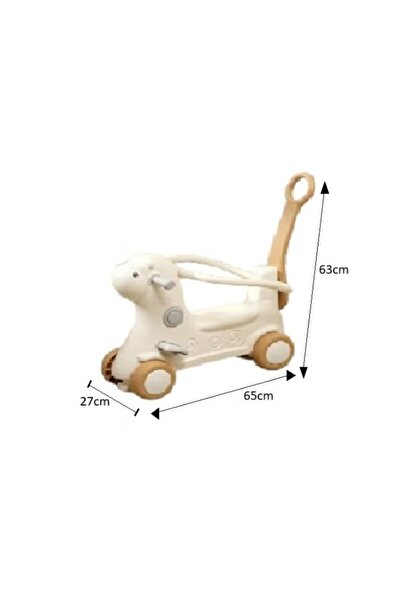 FULLJOY Rocking Horse Ride-On Horse for Kids (Without Base, Without Seat) Size: 65*27*63cm