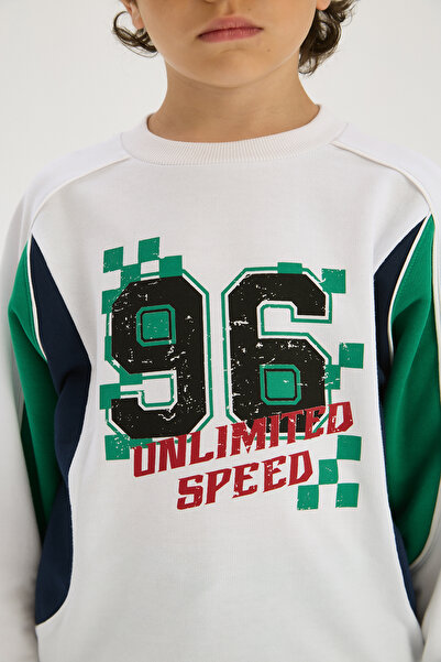 Nebbati Boy Colorful Sweatshirt