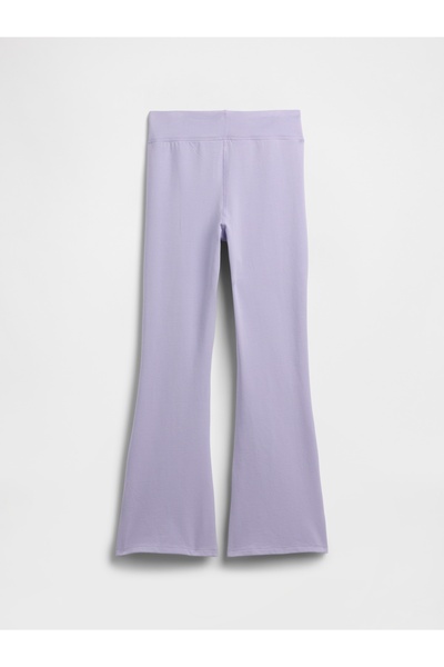 GAP Kız Çocuk Mor Flare Legging Tayt