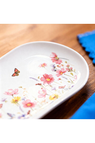 Güral Porselen Bilbao Life 20X11 cm Kayak Plate 4256