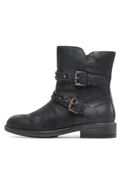 Geox γυναικεία μποτάκια μέχρι τον αστράγαλο D26LQF-07743 μαύρα