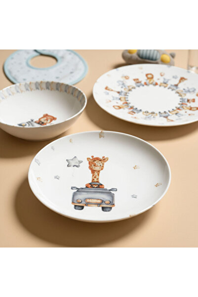 Güral Porselen Camelia 3 Parça Mama Takımı 5468