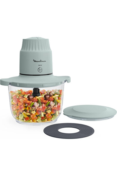 Moulinex مفرمة تشوبيو الزجاجية 500 واط، سعة 1 لتر