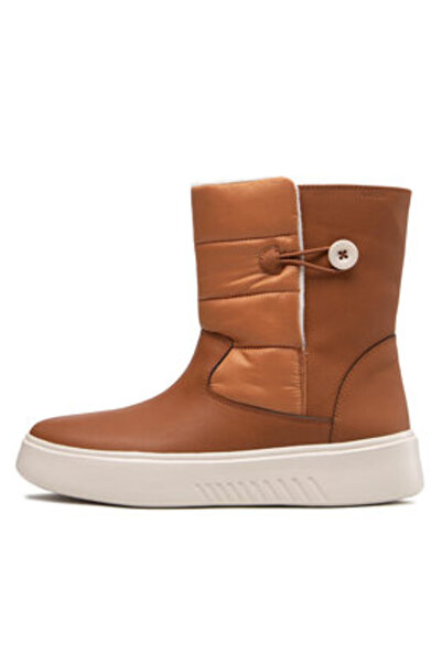 Geox γυναικεία μποτάκια μέχρι τον αστράγαλο D168DB-0FEFU καφέ