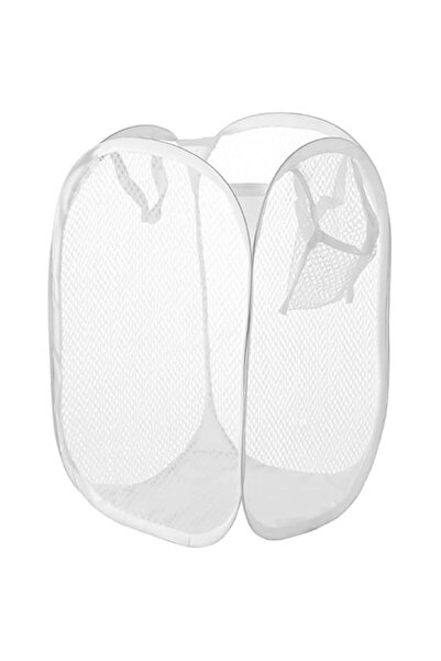 Generic ALMEKAQUZ Dirty Laundry Basket with Large Foldable Mesh Fabric Laundry Bag for Laundry Room Dorm War