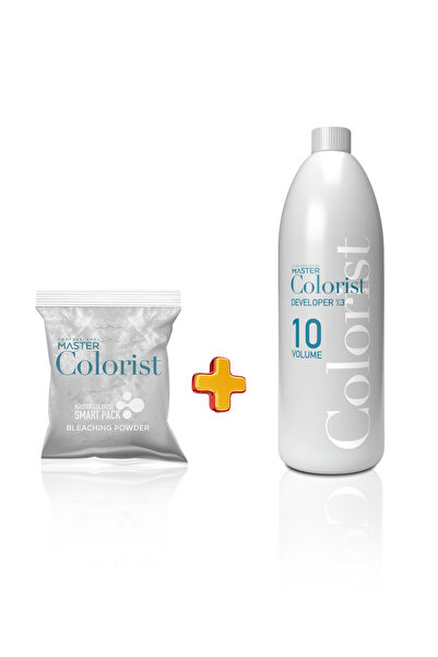 Master colorist 2'li Paket Oryal Gri 500 gr - Oksidan 1000 ml 10V