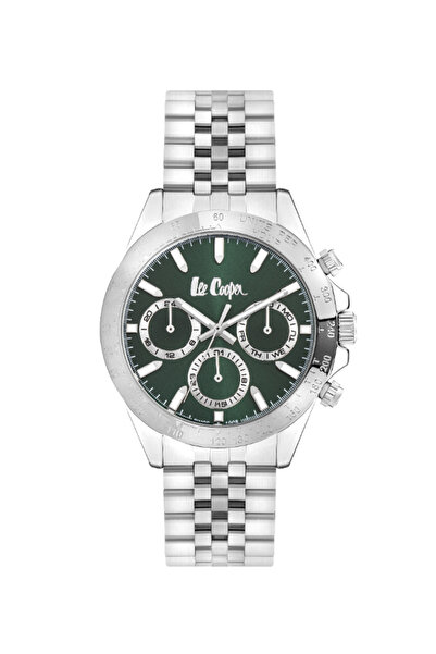 Lee Cooper Men's Multi Function Green Dial Watch - LC07963.370