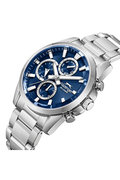 Slazenger Men's Multifunction Dark Blue Dial Watch - SL.9.2522.2.07