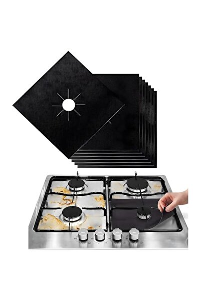 Generic أغطية موقد غاز زنبركية X، 8 قطع 0.2 مم، واقيات موقد غاز، قابلة لإعادة...