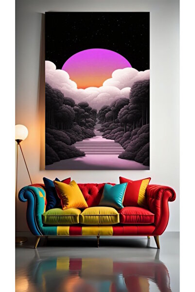 özkacar NEON DOLUNAY V1 Home Wall Salon Salon de înfrumusețare Birou Magazin ...