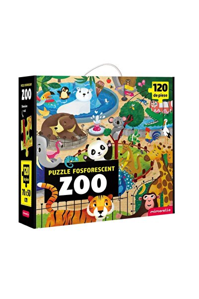 Mimorello Joc educativ - Puzzle Fosforescent - ZOO