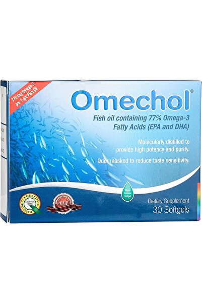 Vital Health Omechol Softgels, 30 Tablets
