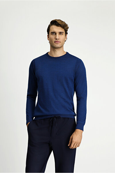 Kiğılı سترة تريكو ذات رقبة دائرية وقصة عادية