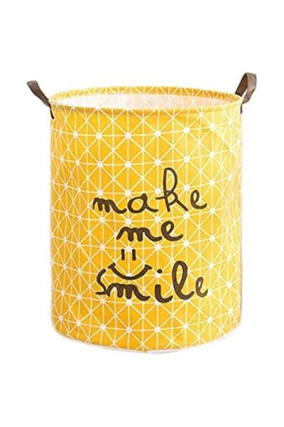 Generic Khazna Linen Laundry Baskets Dirty hamper, Folding Laundry Basket, Dirty Clothes Storage Basket, Col
