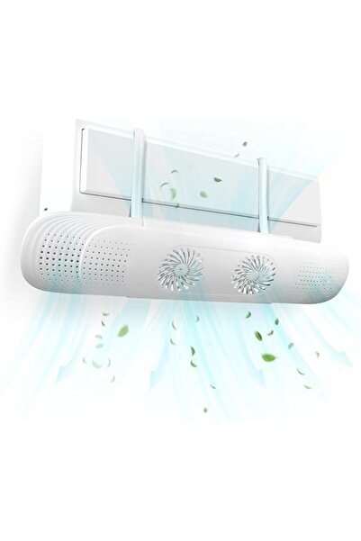 Generic عاكس مكيف الهواء القابل للسحب من بايتيون، قابل للتعديل من 60 إلى 92 سم، ومضاد للنفخ المباشر، وفتحة تهوية