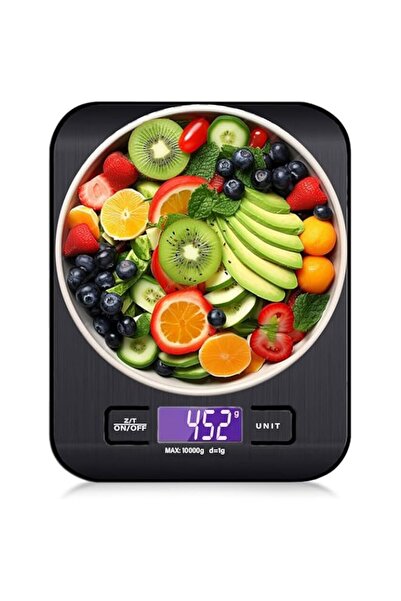 Generic ALIF BIZ LLC -FZ Digital Multifunctional Kitchen Scale Up to 10kg Cap...