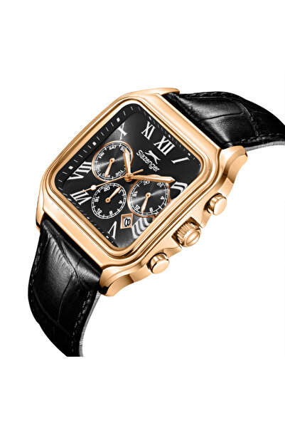 Slazenger Men's Multifunction Black Dial Watch - SL.9.2548.2.04