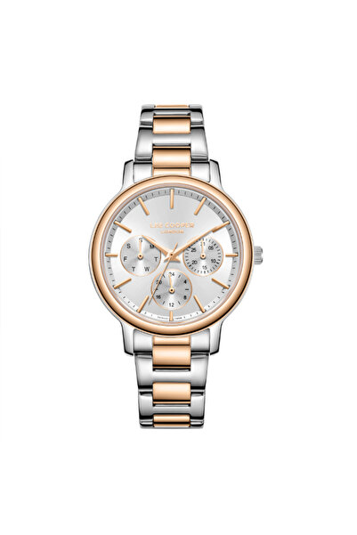 Lee Cooper Women's Multi Function Silver Dial Watch - LC07946.530