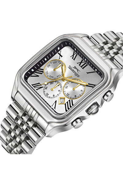 Slazenger Men's Multifunction Silver Dial Watch - SL.9.2547.2.05