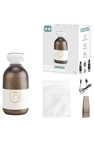 Generic مكنسة كهربائية صغيرة للمكتب، مكنسة كهربائية محمولة لاسلكية للوحة المف...