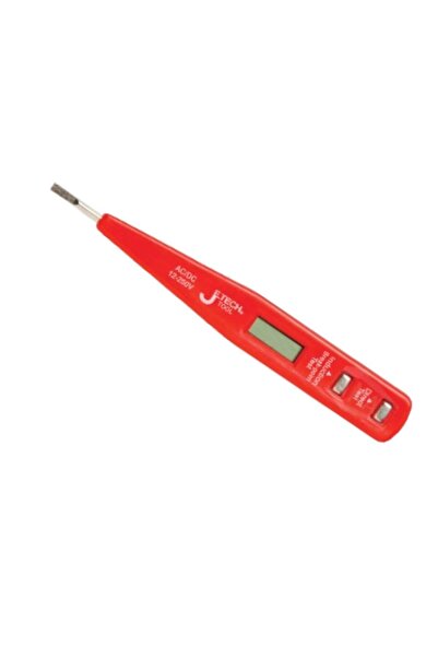 JETech Digital Voltage Tester Pen – Non-Contact AC/DC Voltage Detector with LED Indicator